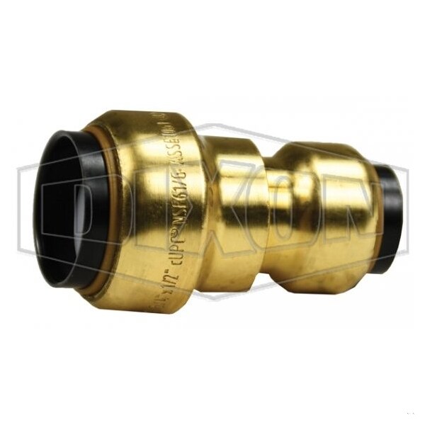 SHARK-BITE REDUCING COUPLING FORGED